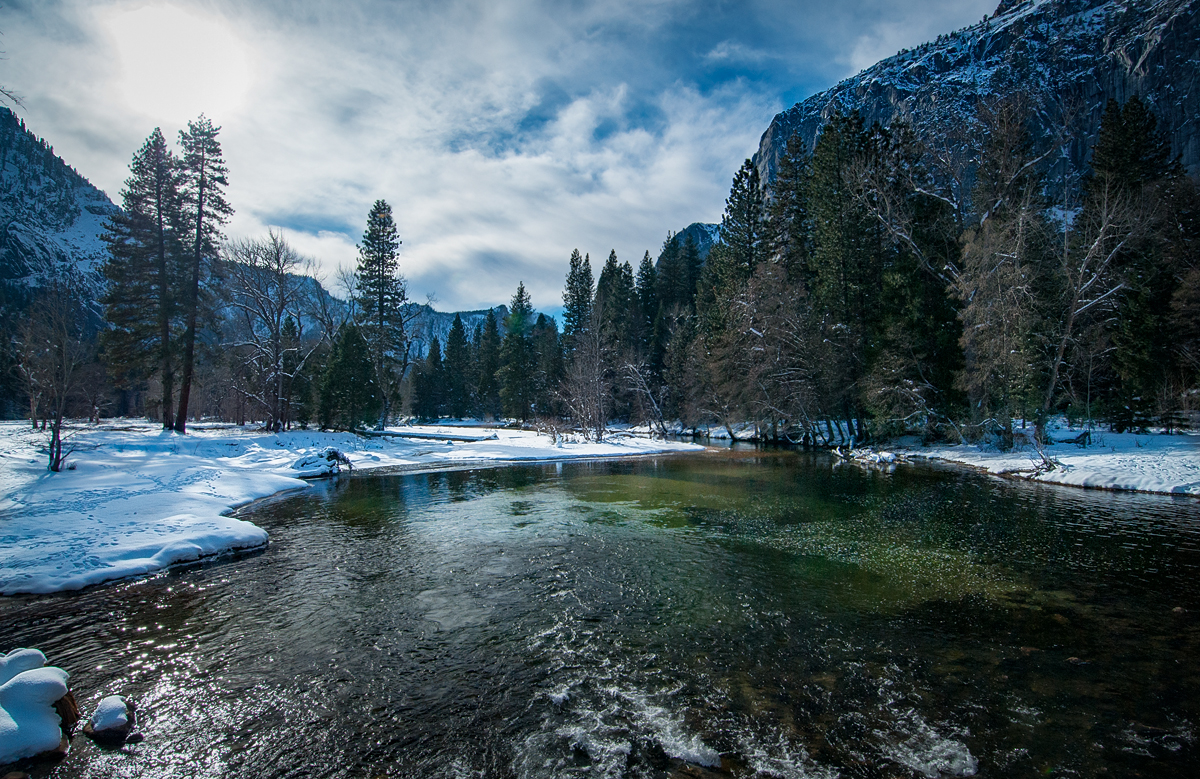 Flowing River of Yosemite