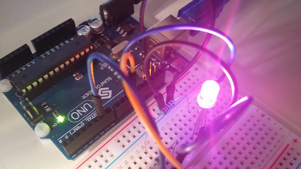 LED Illumination Control with Arduino Uno