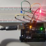 LED Blink Illumination in Sequential Morse Code