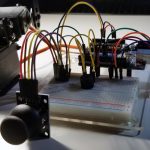 Servo Motors with Two-Axis Joystick Control