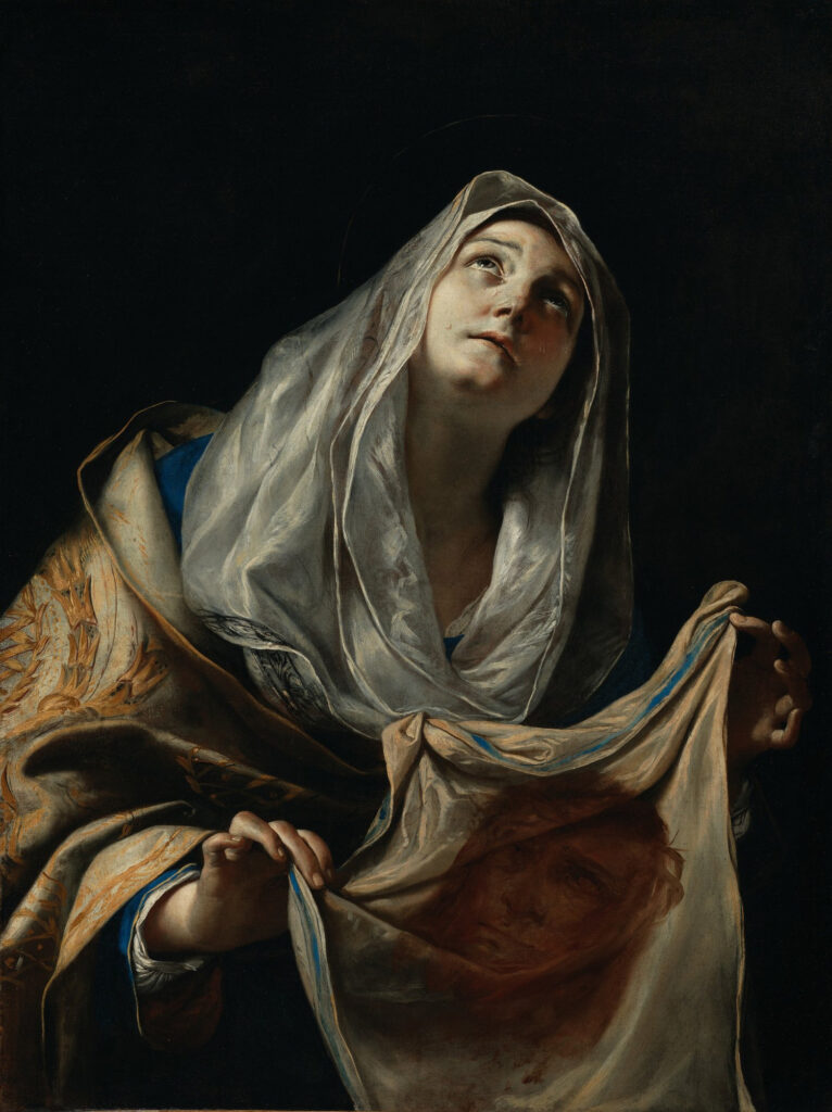 Mattia Preti, Saint Veronica with the Veil c1652-1653