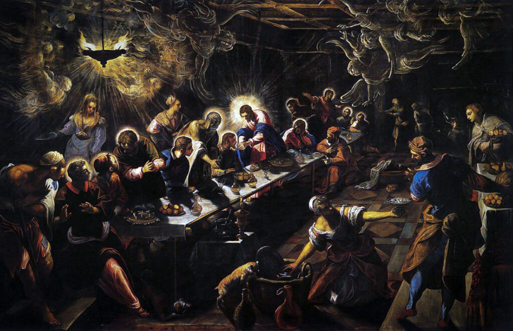 The Last Supper by Tintoretto