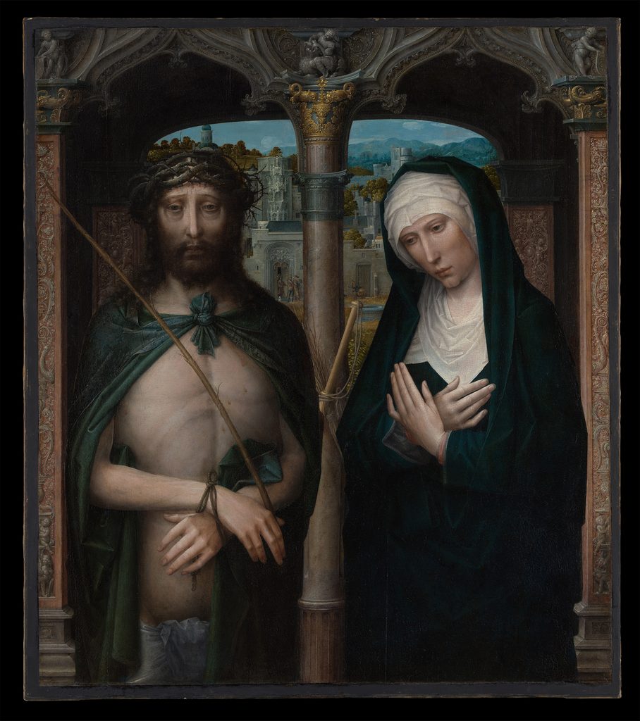 Christ Crowned with Thorns (Ecce Homo), and the Mourning Virgin (Mater Dolorosa) - 1530–1540 AD.